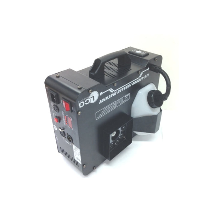 LCG 900W Fog Machine w/ 9-LEDs and Vertical/Horizontal Mounting