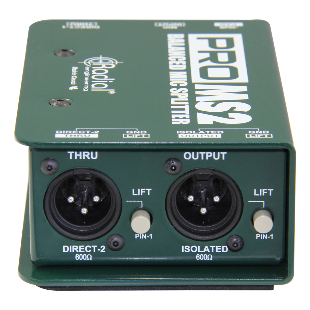 Radial ProMS2 Passive Microphone Splitter