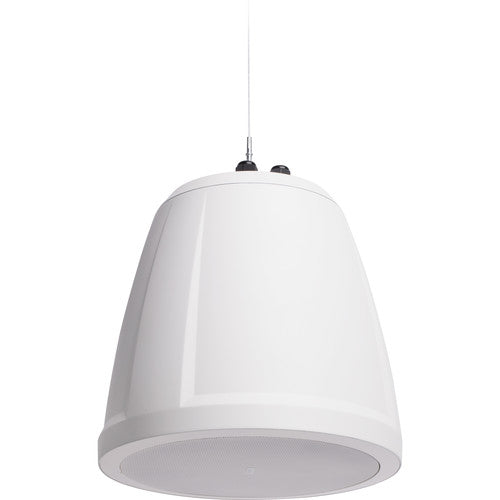 QSC 6.5''Dual VoiceCoil Ceiling WeatherTreated Subwoofer-70/100V Transformer-Cable,Suspended Instal(White