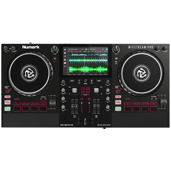 Numark Mixstream Pro Standalone DJ Console w/ Wi-Fi Music Streaming & Speakers