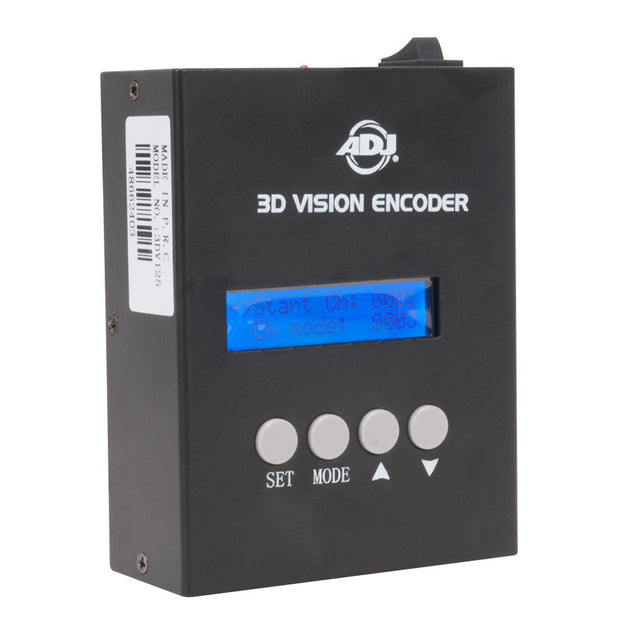 ADJ 3D Vision Encoder DMX Addressing for 3D Vision System