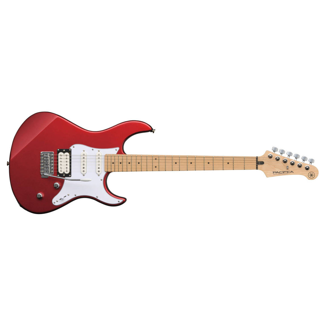 Yamaha PAC112VM RM Pacifica Maple 6-String RH Electric Guitar-Metallic Red