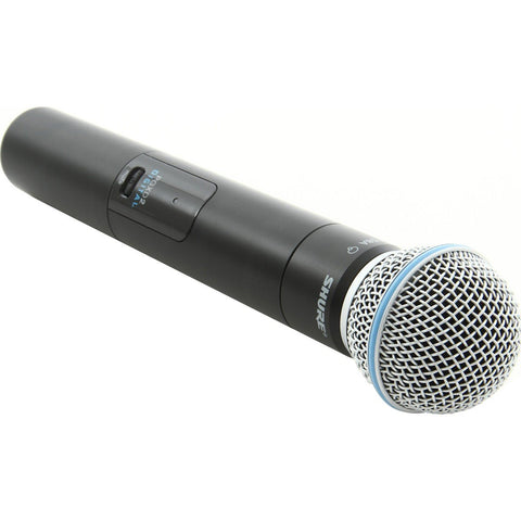 Shure PGXD2/BETA58 Handheld Wireless Microphone Transmitter with BETA 58A  Capsule