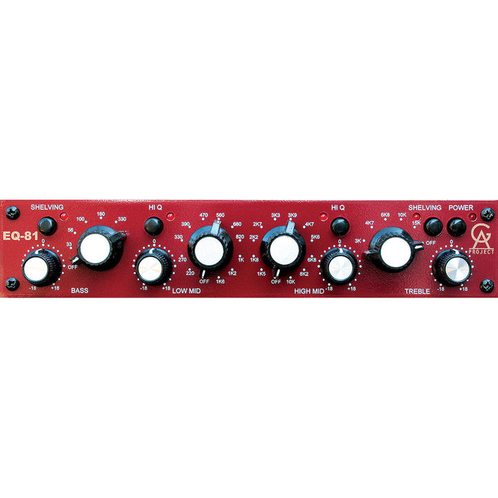 Golden Age Project EQ-81 MKII Vintage-Style 4-Band Equalizer with Balanced I/O