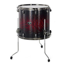 Yamaha Live Custom Hybrid Oak 16” x 15” Floor Tom - Uzu Magma Sunburst