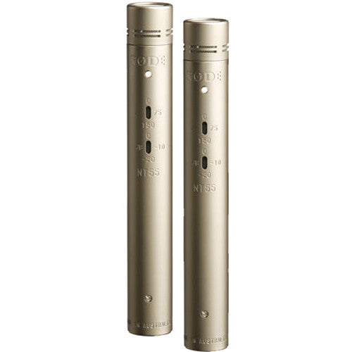 Rode Microphones NT55 Matched Pair Multi-Pattern 1/2'' Condenser Microphones