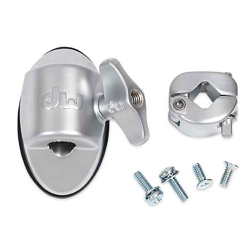 DW SMTB12SC2 Collector's Series Tom Bracket w/ Mounting Screws - Satin Chrome
