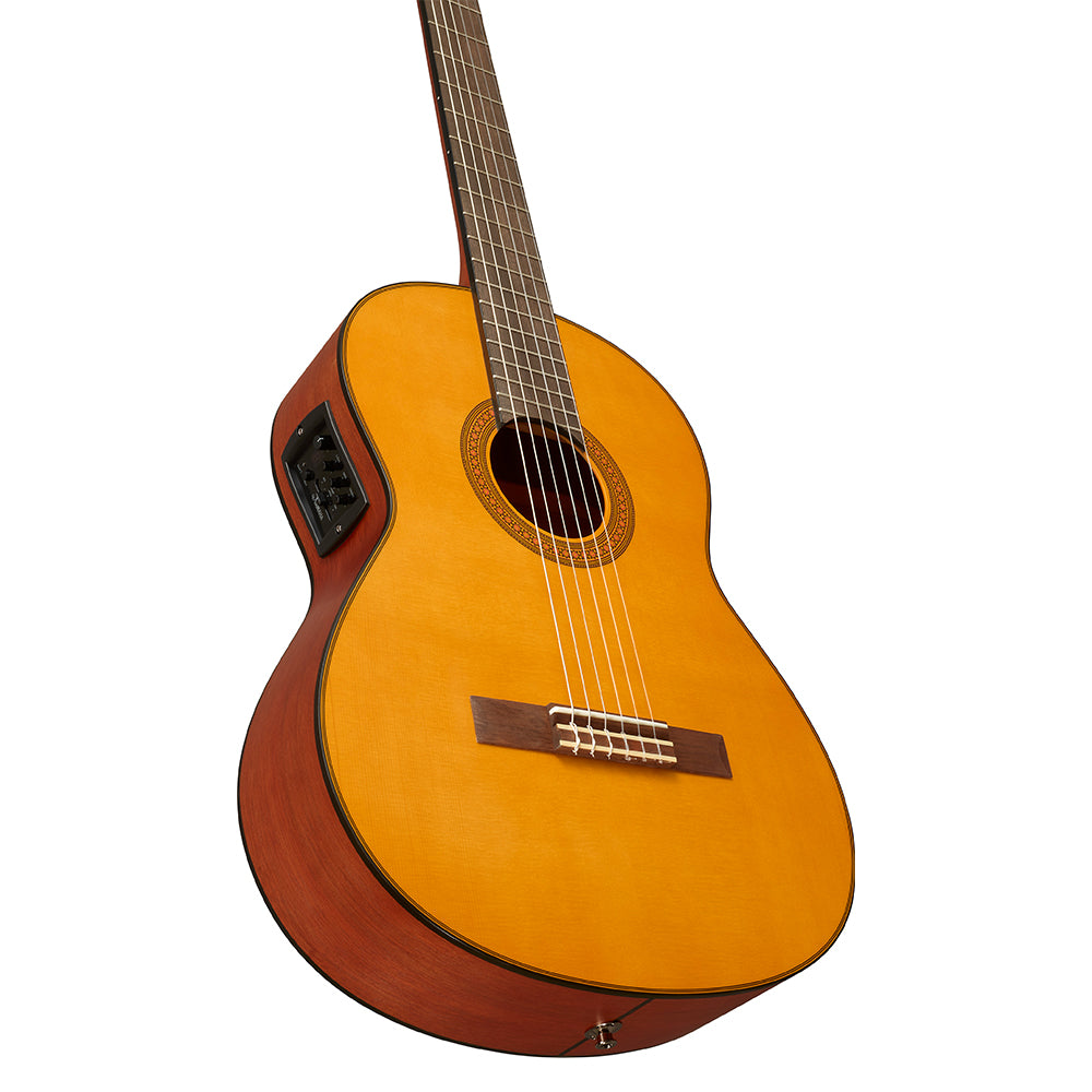 Yamaha CGX122MS Classical Electric-Acoustic Guitar -  Solid Spruce