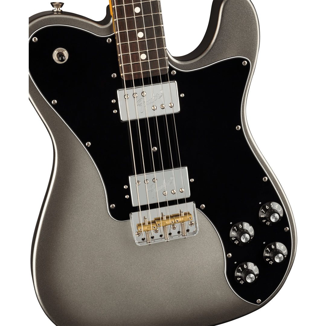 Fender American Professional II Telecaster Deluxe Rosewood Fingerboard (Mercury) Electric Guitar