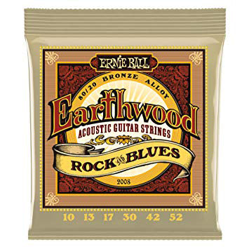 Ernie Ball 2008EB EARTHWOOD ROCK/BLUES 80/20 10-52