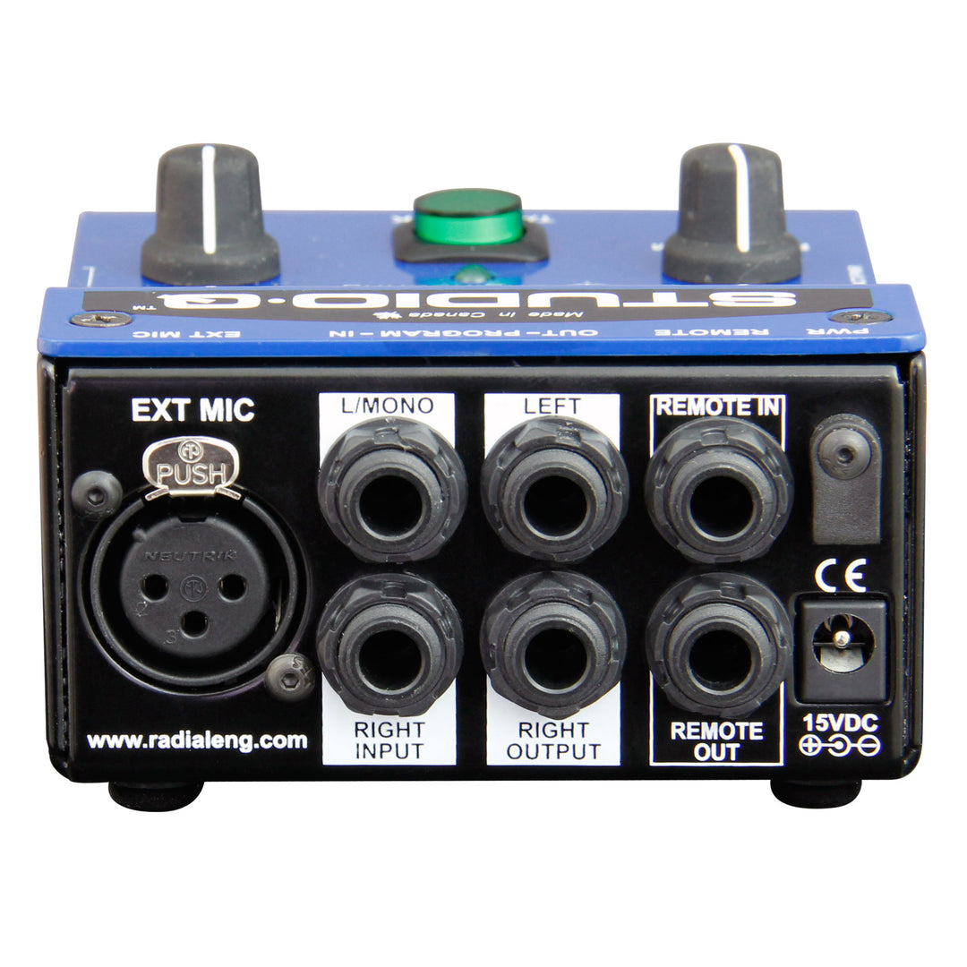 Radial Studio-Q Talkback Interface with Built-In Mic