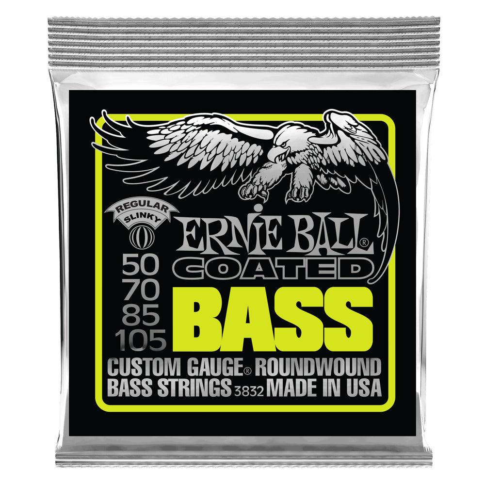 Ernie Ball 3832EB COATED BASS REG SLINKY 50-105