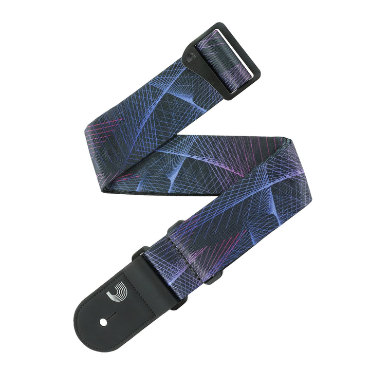 D'Addario OUTRUN 50MM GUITAR STRAP - KALEIDOSCOPE