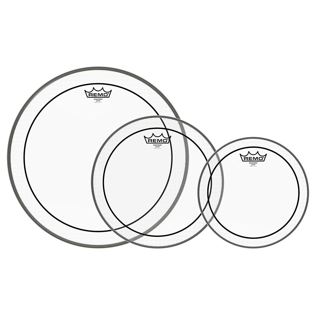 Remo PP-1470-PS - Tom Pk (10'',12'',16'' Clear Ps) Tom Pk (10'',12'',16'' Clear Ps)