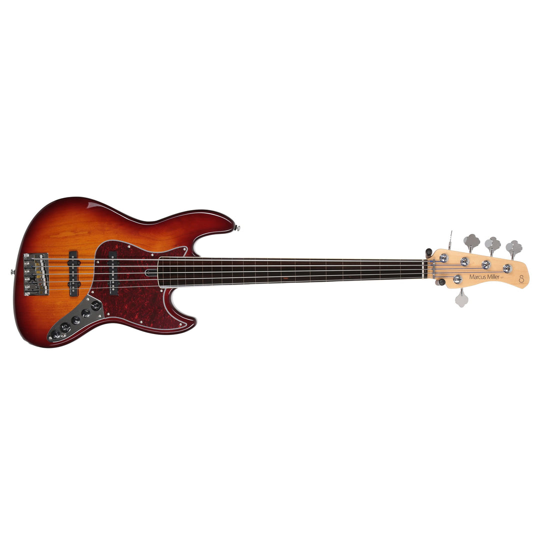 ベース Sire Marcus Miller V7 alder 5st Sire Marcus Miller V7 Alder 5-String 2nd Gen Fretless Bass Guitar