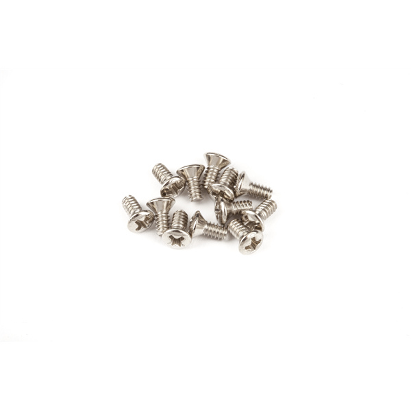 Fender Slide Switch Mounting Screws- Jaguar/Jazzmaster - Nickel