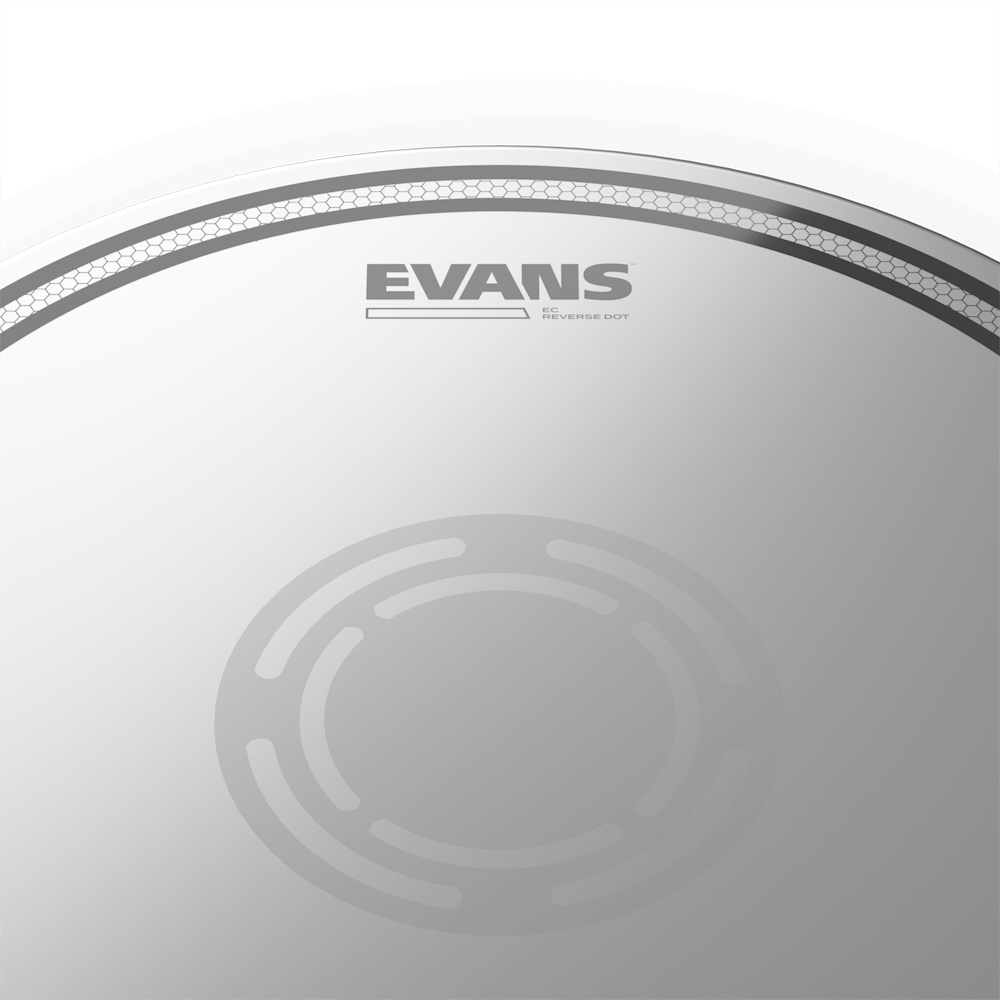 Evans B10ECSRD EC Reverse Dot Snare/Tom/Timbale Head - 10''
