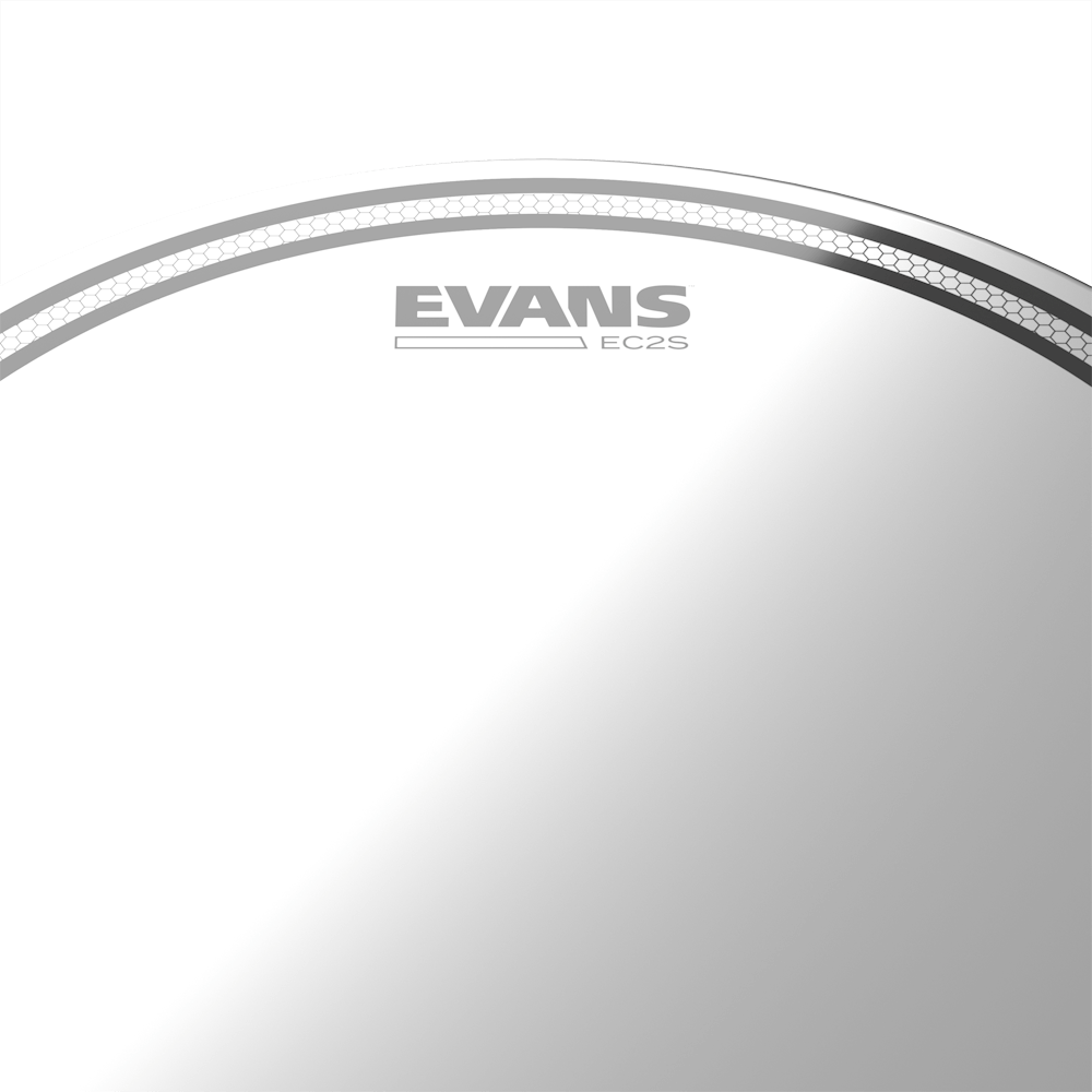 Evans B12EC2S EC2 Frosted Snare/Tom/Timbale Head - 12''