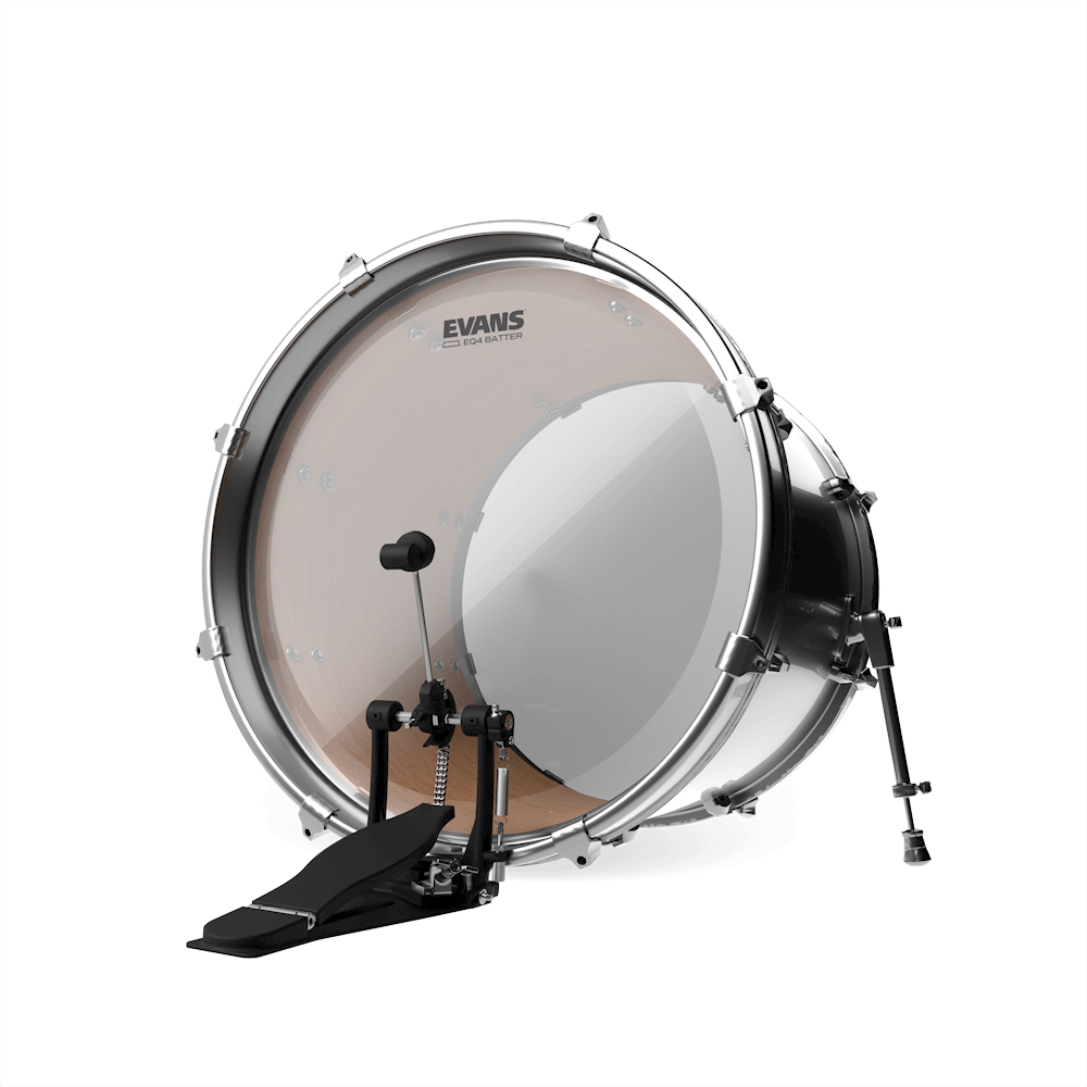 Evans BD20GB4C 20'' EQ4 Frosted Bass Drumhead