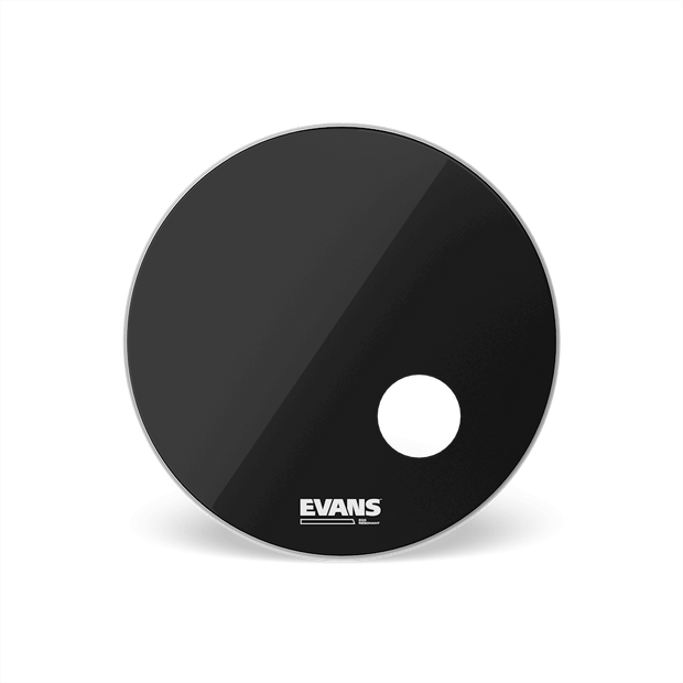 Evans BD20RB 20'' EQ3 Black Bass Drumhead