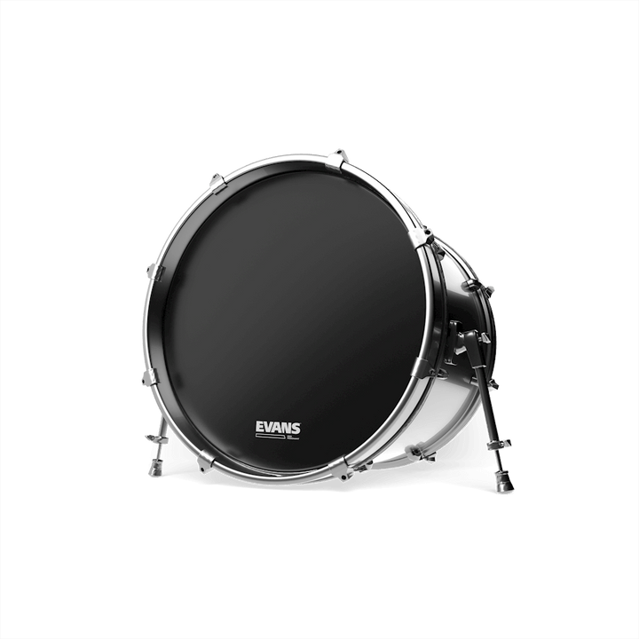 Evans BD28RB-NP - 28'' EQ3 RES BLK NO PORT