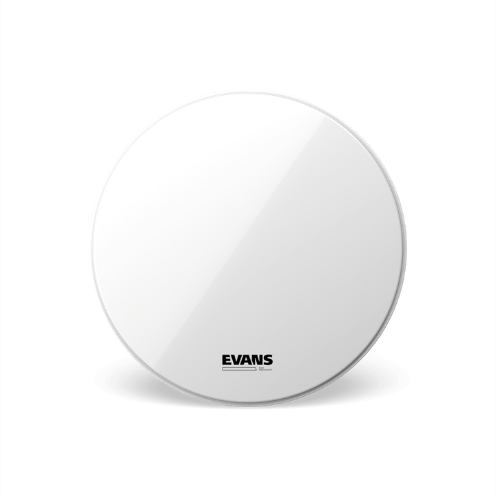 Evans BD28RSW-NP - 28'' EQ3 RES SMTH WHT NO PORT