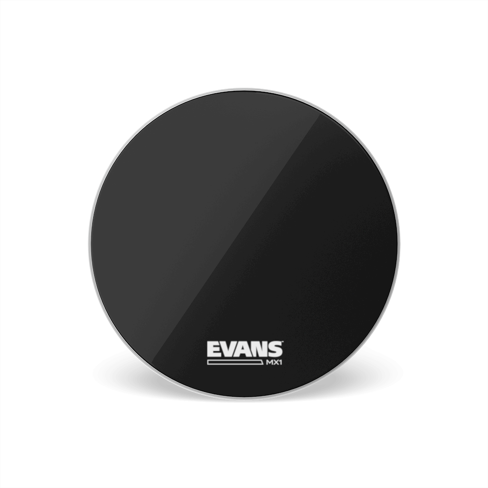 Evans BD30MX1B 30" MX1 Black Bass Drum Head