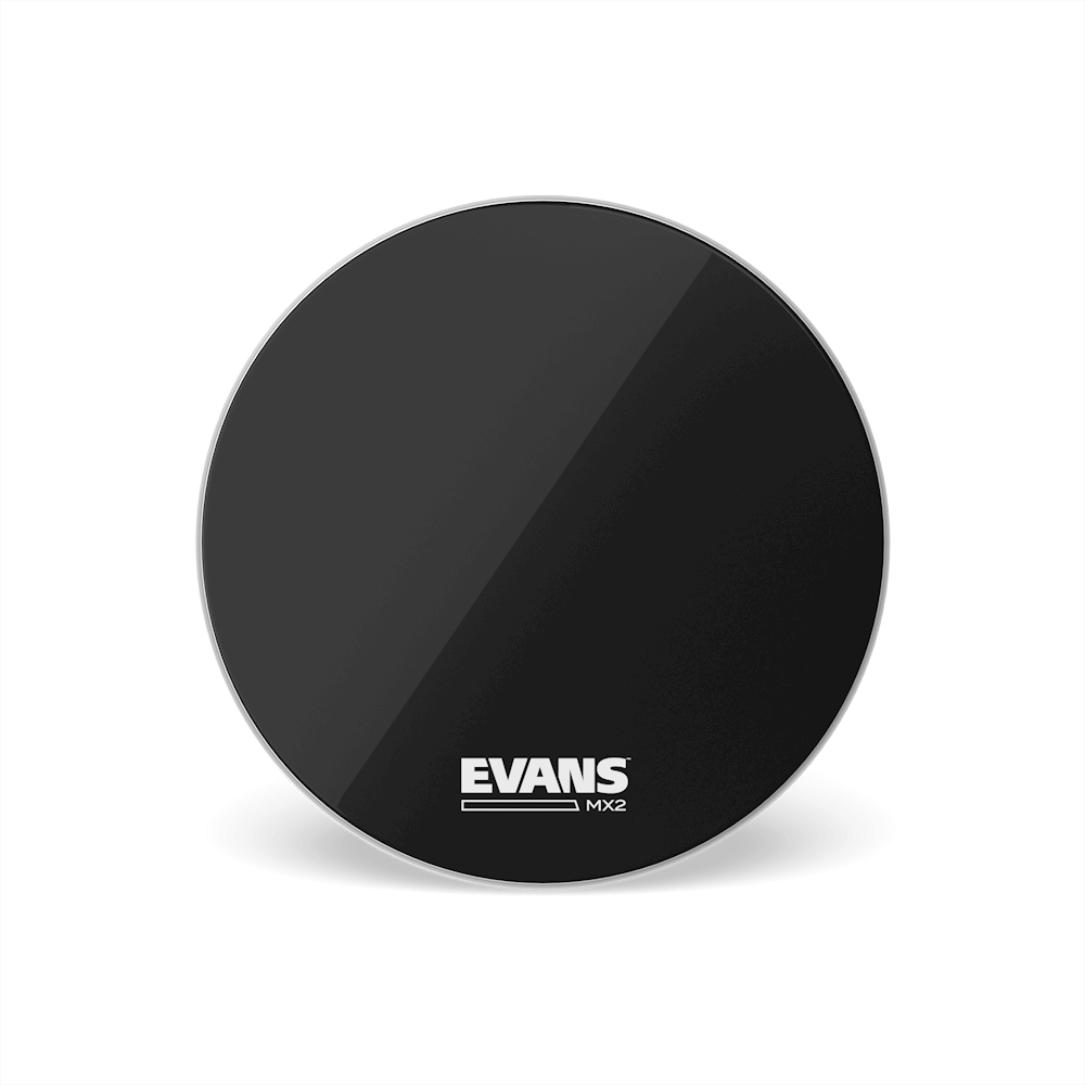 Evans BD30MX2B 30" MX2 Black Bass Drum Head