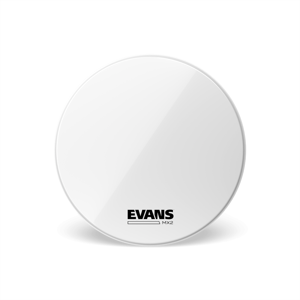 Evans MX2 White Bass Drum Head - 32"