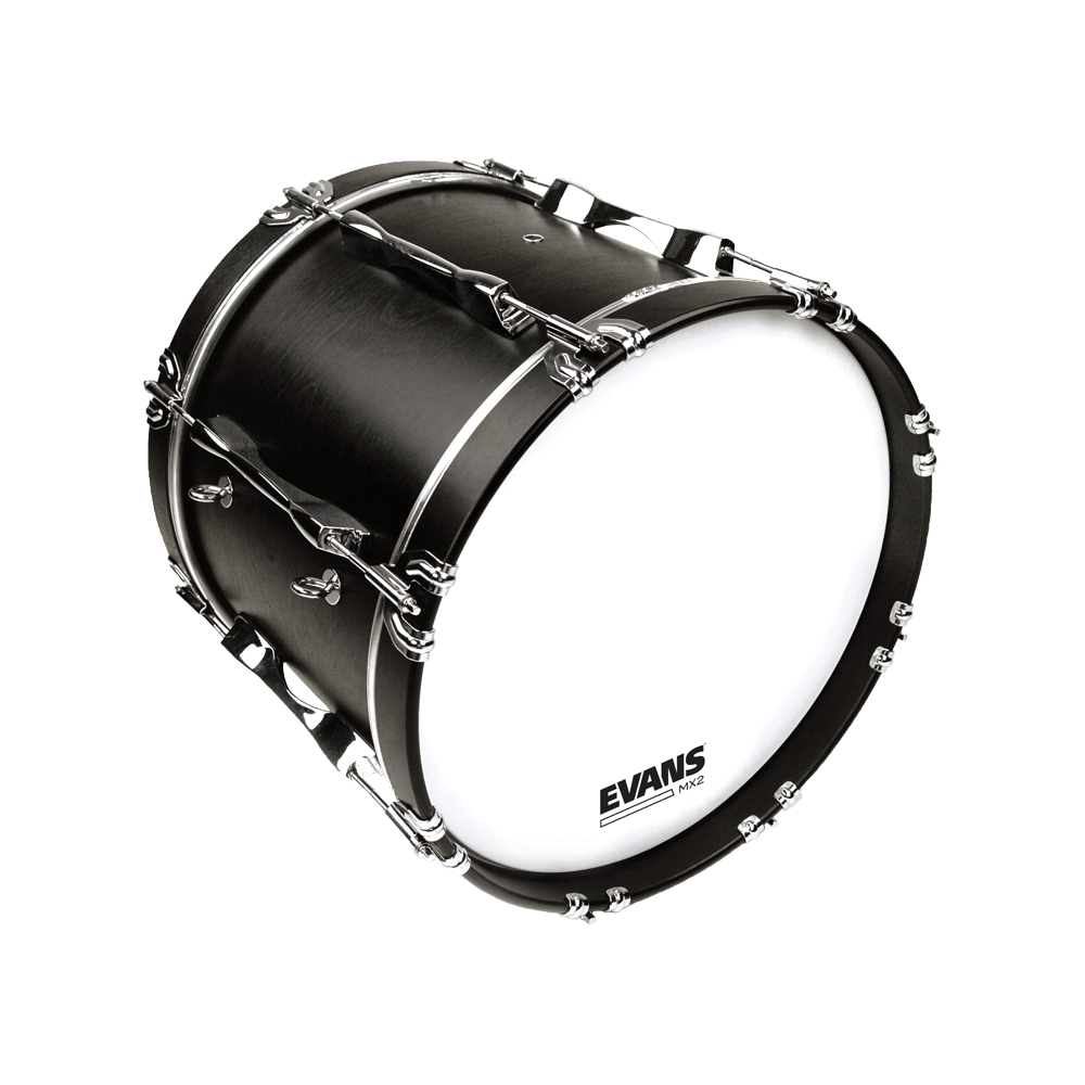 Evans MX2 White Bass Drum Head - 32"