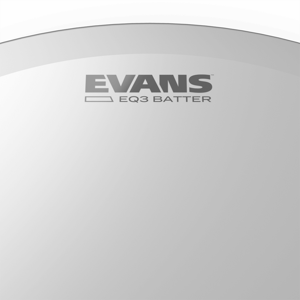 Evans BD20GB3C 20'' EQ3 Frosted Bass Drumhead