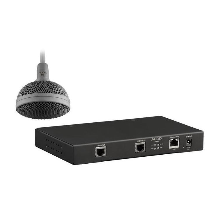 Audix M3GDK Three-Element Pendant Ceiling Microphone Kit - Grey