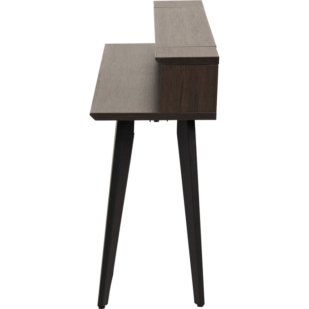 Gator Elite Furniture Series 88-Note Keyboard Table - Dark Walnut