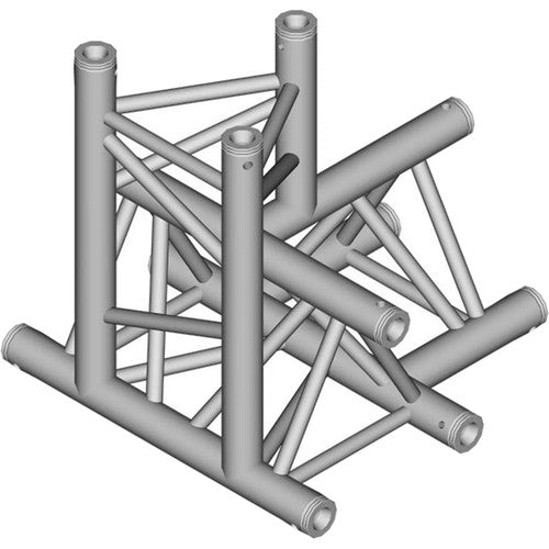Global Truss F33-TR-4097D 4 Way Triangle T-Junction -Apex Down