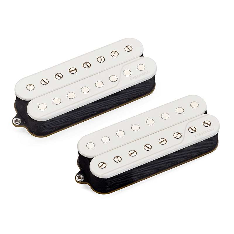 Fishman PRF-CO8-SW2 Fluence Classic Humbucker 8-String Open Core White Set of 2