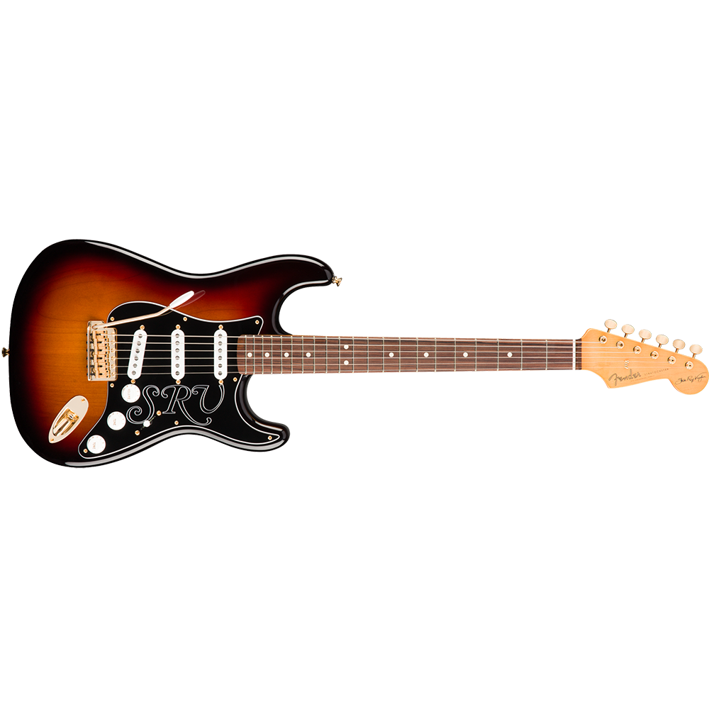 Fender Stevie Ray Vaughan SRV Stratocaster (3 Color Sunburst) Electric Guitar