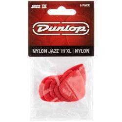 Dunlop 47PXL-N Nylon Jazz XL 6plpk red nylon NYLON JAZZ XL 6/PLPK red nylon