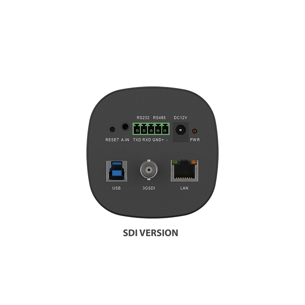 BZBGEAR - 8MP IP POE USB3.0 SDI Wide Angle Educational Auto Tracking Camera