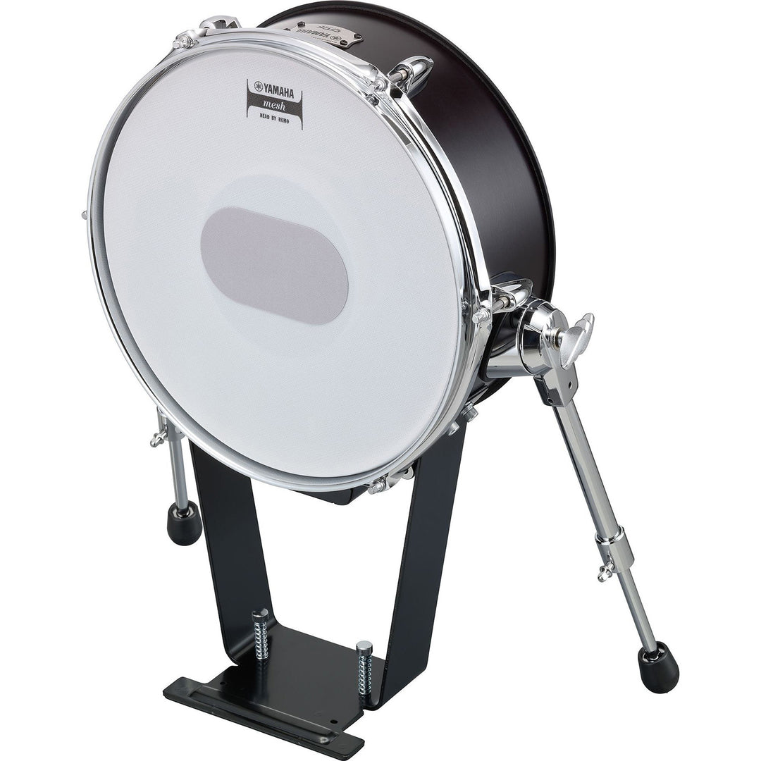 Yamaha KP128 BF -Electronic Mesh Kick Pad Tower w/ Multi-Layer Cushion - Black Forest
