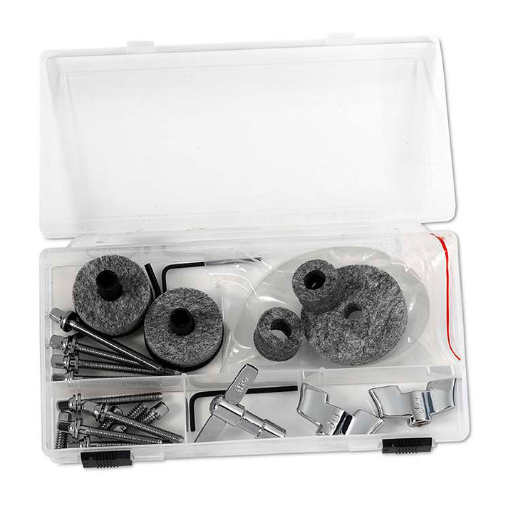 DW SMSVKIT Drummers Survival Hardware Spare Parts Kit w/ Case