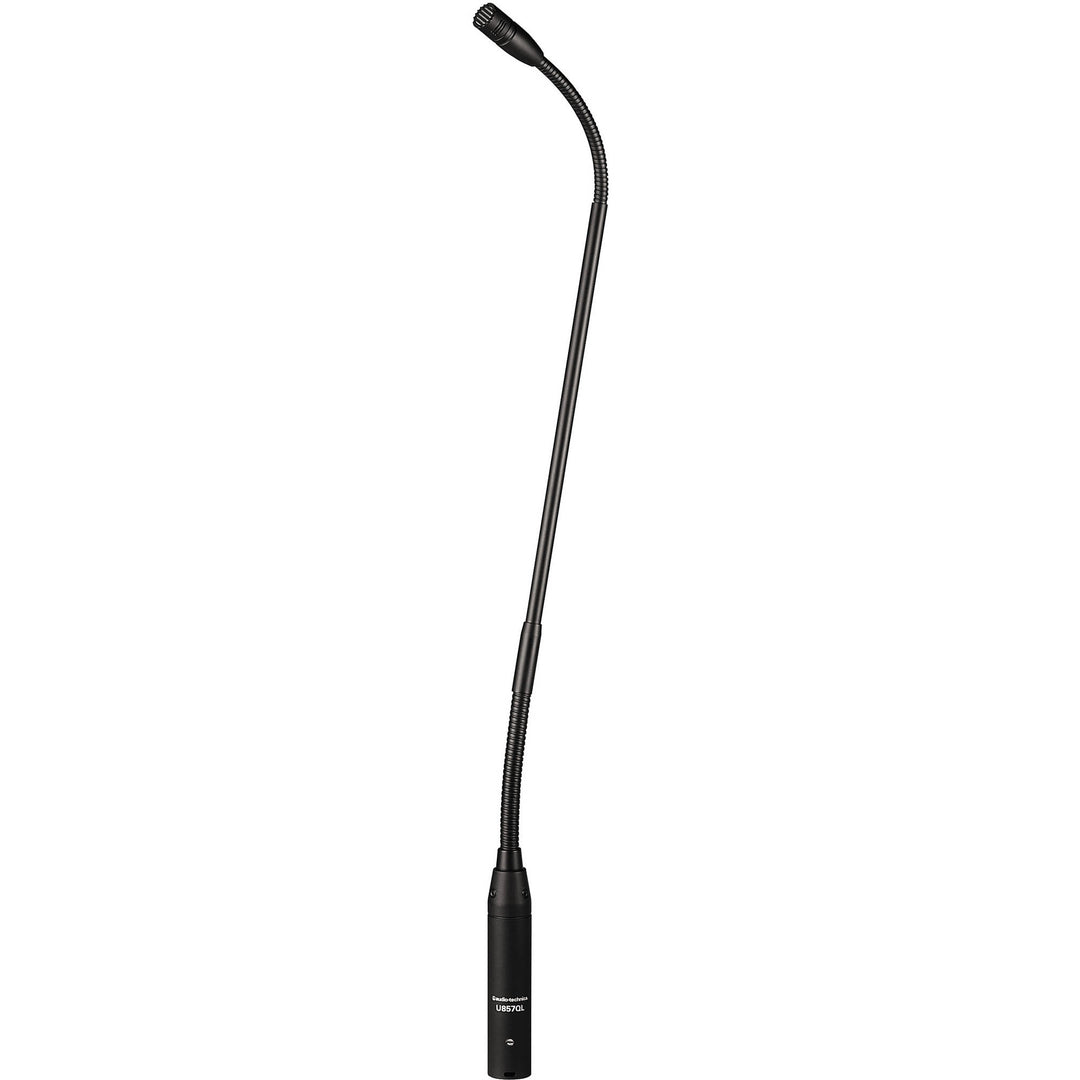 Audio-Technica U857QL Cardioid Condenser Quick-Mount Gooseneck Microphone - 18.94”