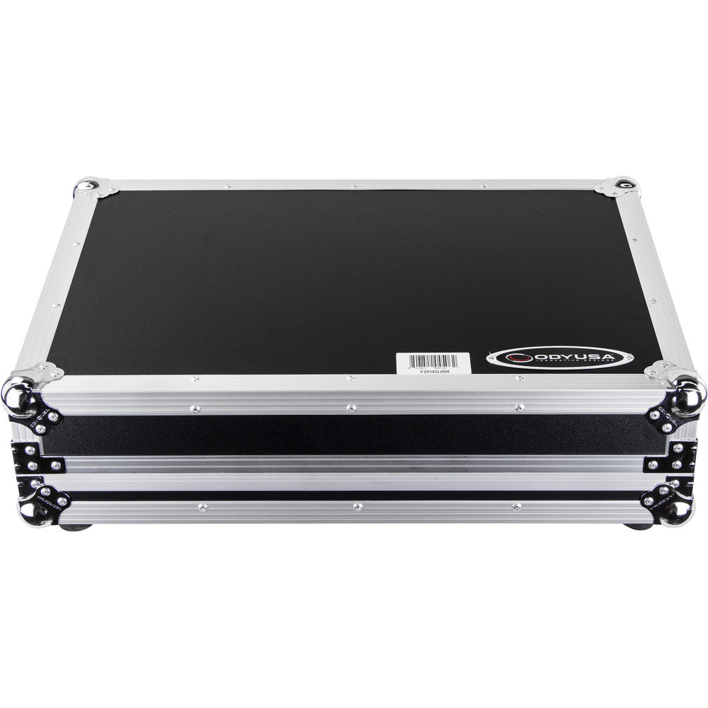 Odyssey FZPIXDJRR Low-Profile Flight Case for Pioneer XDJ-RR DJ Controller - Silver and Black