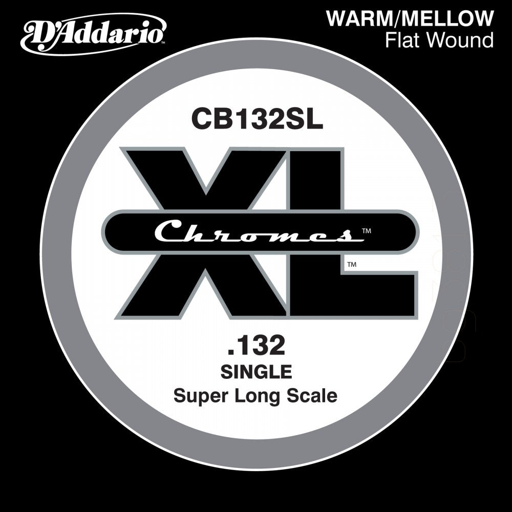 D'Addario CB132SL - SINGLE  BASS CHROMES 132 SL