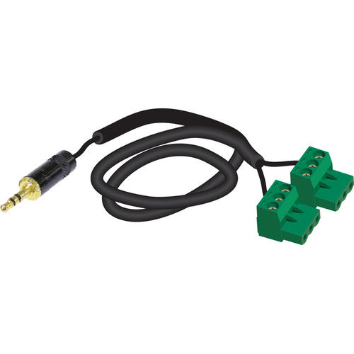Symetrix 40-0025 3.5mm TRS MIni to 3.5mm Euroblock Cable