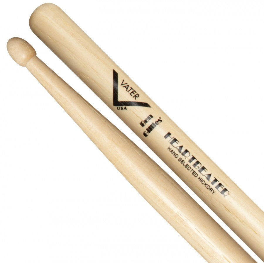 Vater VHHBW - Vater American Hickory Heartbeater Wood Tip Drumsticks