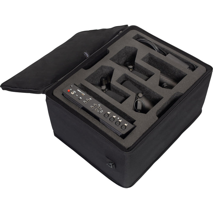 Gator Lightweight Case for Rodecaster Pro and 4x Microphones