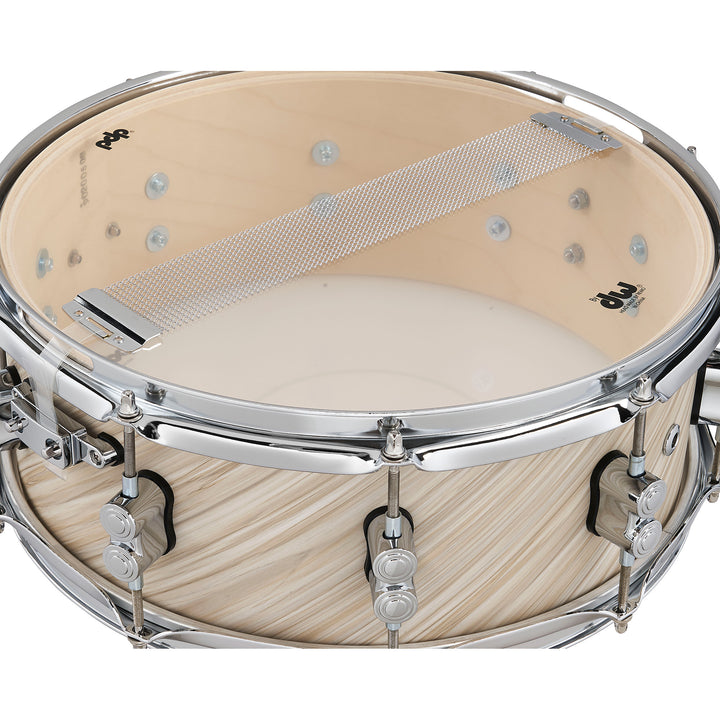 PDP Concept Maple Finish Ply 5.5x14 Snare Drum w/ Chrome Hardware - Twisted Ivory