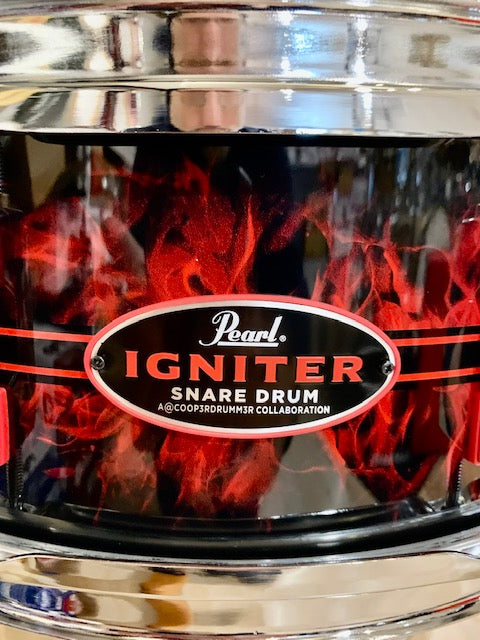 Pearl Igniter 14'x5'' Snare Drum - Casey Cooper Collaboration