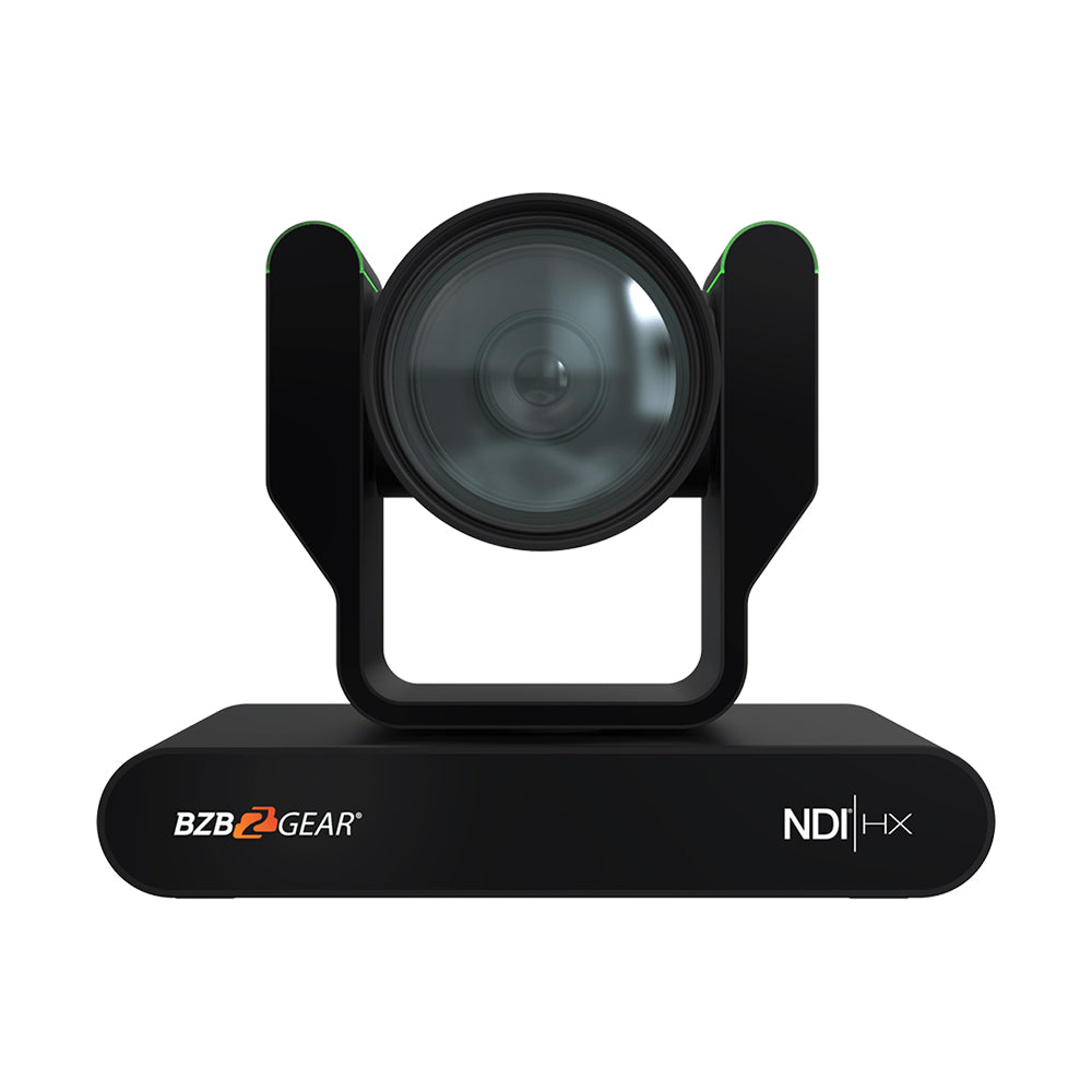 BZBGEAR - 12X 4K@60Hz HDMI2.0/12G-SDI/USB 2.0/USB 3.0 Live Streaming PTZ Camera with Tally Lights (Black)