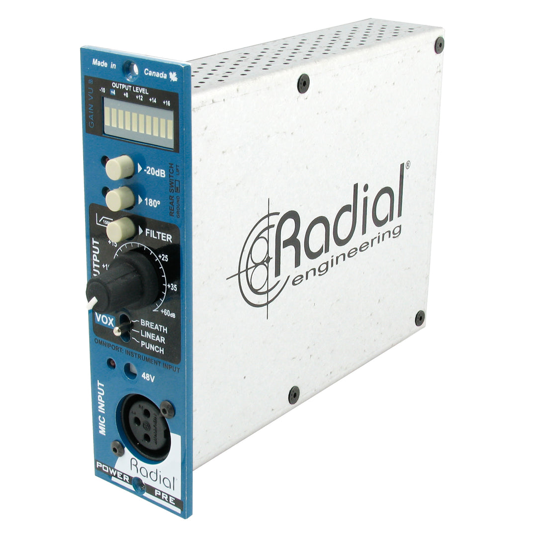 Radial PowerPre 500-Series Microphone Preamplifier